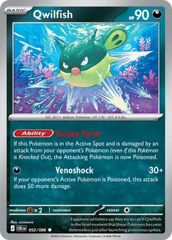 Qwilfish #52, Standard