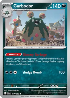Garbodor #57, Standard