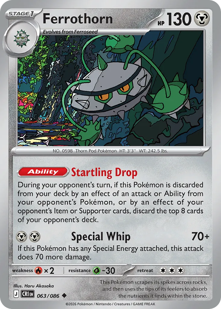 Ferrothorn #63, Chaos Rising