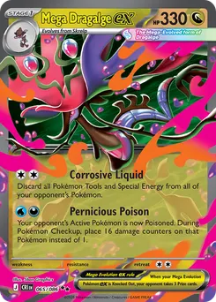 Mega Dragalge ex #65, Standard