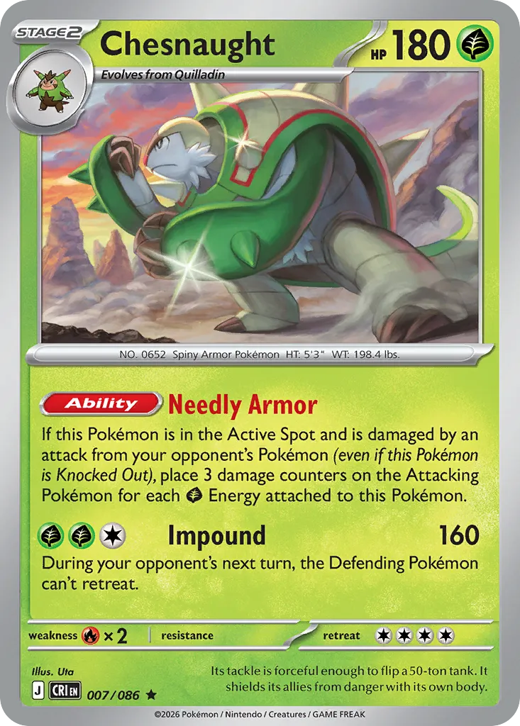 Chesnaught #7, Chaos Rising