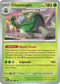 Chesnaught #7, Standard