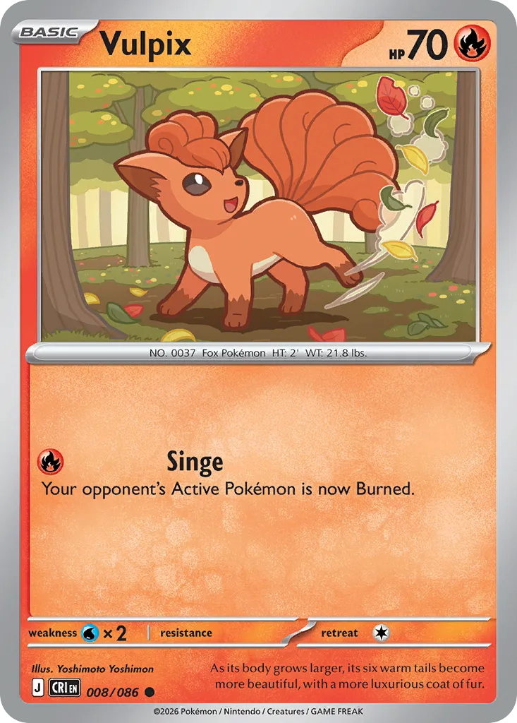 Vulpix #8, Chaos Rising