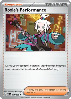 Roxie's Performance #81, Reverse Holo