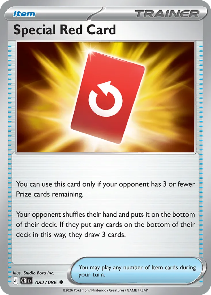 Special Red Card #82, Chaos Rising