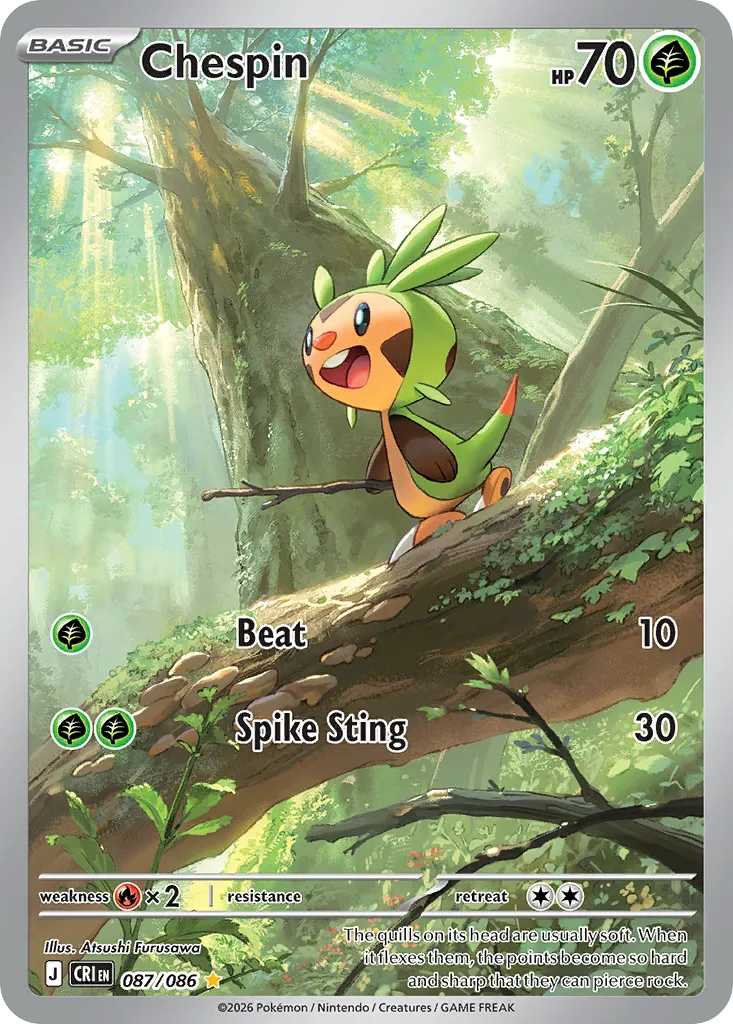 Chespin #87, Chaos Rising