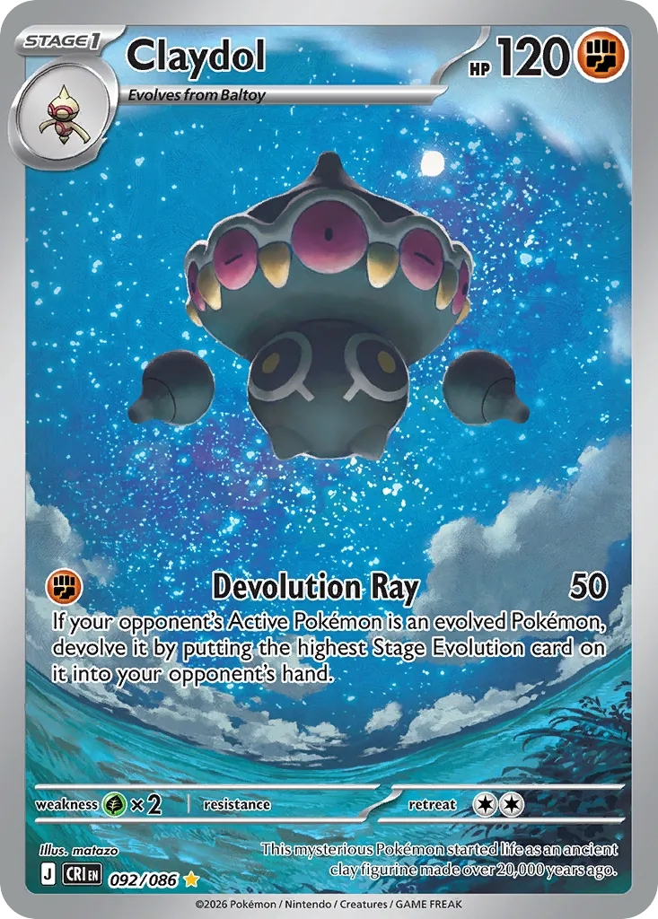 Claydol #92, Chaos Rising