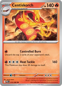 Centiskorch #10, Reverse Holo