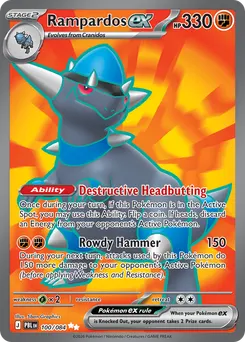 Rampardos ex #100, Standard