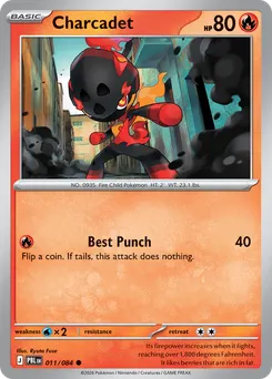 Charcadet #11, Reverse Holo