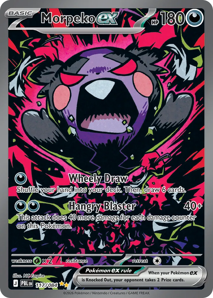 Morpeko ex #117, Pitch Black