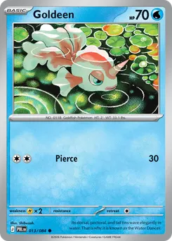 Goldeen #13, Reverse Holo