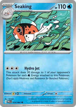 Seaking #14, Reverse Holo