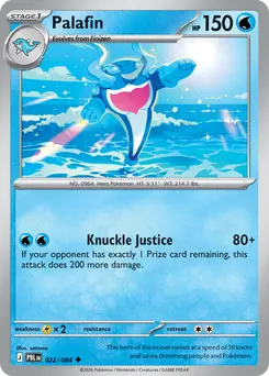 Palafin #22, Reverse Holo