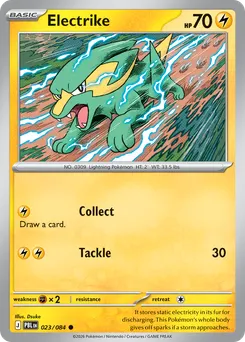 Electrike #23, Reverse Holo