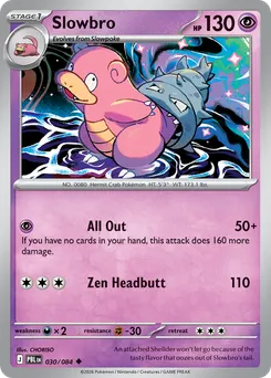 Slowbro #30, Reverse Holo