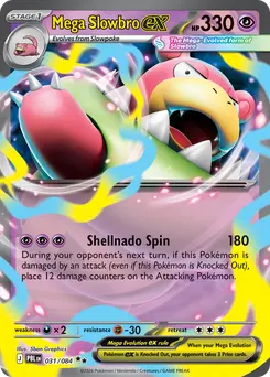 Mega Slowbro ex #31, Standard