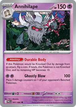 Annihilape #41, Reverse Holo