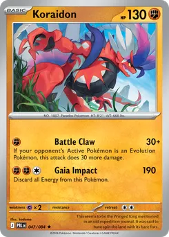 Koraidon #47, Reverse Holo