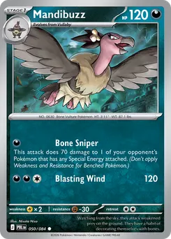 Mandibuzz #50, Reverse Holo