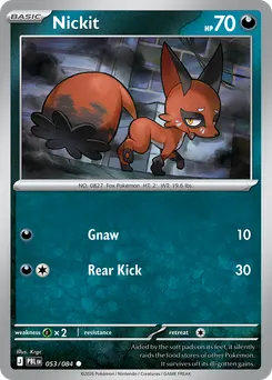 Nickit #53, Reverse Holo