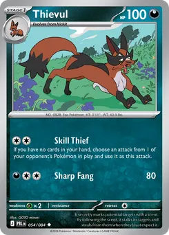 Thievul #54, Reverse Holo