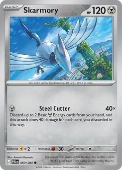 Skarmory #60, Reverse Holo