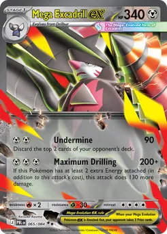 Mega Excadrill ex #65, Standard