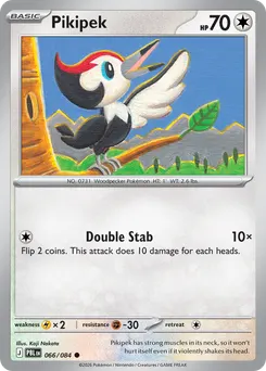Pikipek #66, Reverse Holo