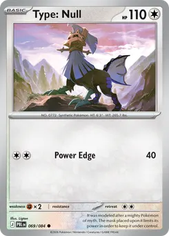 Type: Null #69, Reverse Holo