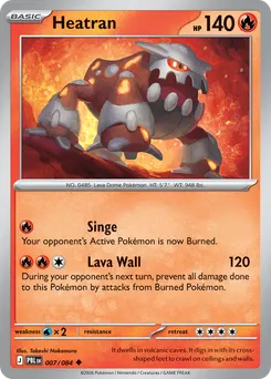 Heatran #7, Reverse Holo