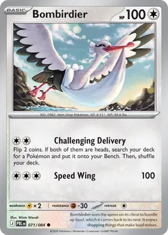 Bombirdier #71, Reverse Holo
