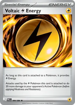 Voltaic Lightning Energy #84, Reverse Holo