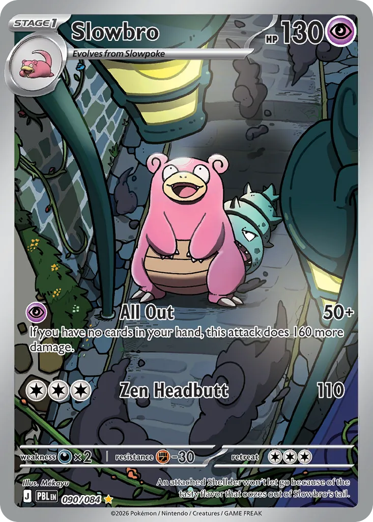 Slowbro #90, Pitch Black