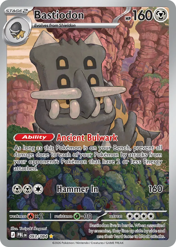 Bastiodon #93, Pitch Black