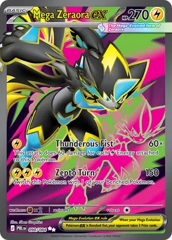 Mega Zeraora ex #98, Standard