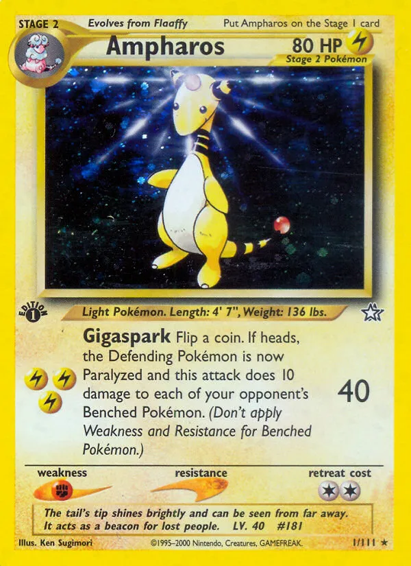 Ampharos #1, Neo Genesis