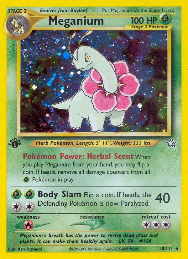 Meganium #10, Neo Genesis