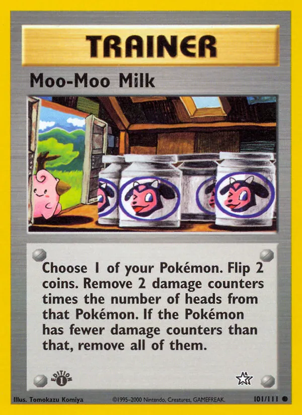 Moo-Moo Milk #101, Neo Genesis 1st Edition