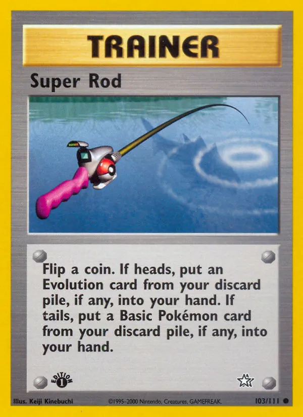 Super Rod #103, Neo Genesis 1st Edition