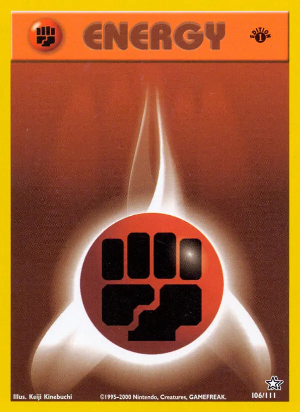 Fighting Energy #106, Neo Genesis 1st Edition