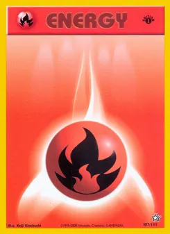 Fire Energy #107, 1st Edition