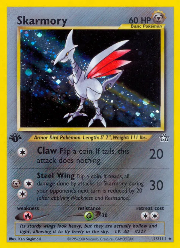 Skarmory #13, Neo Genesis 1st Edition