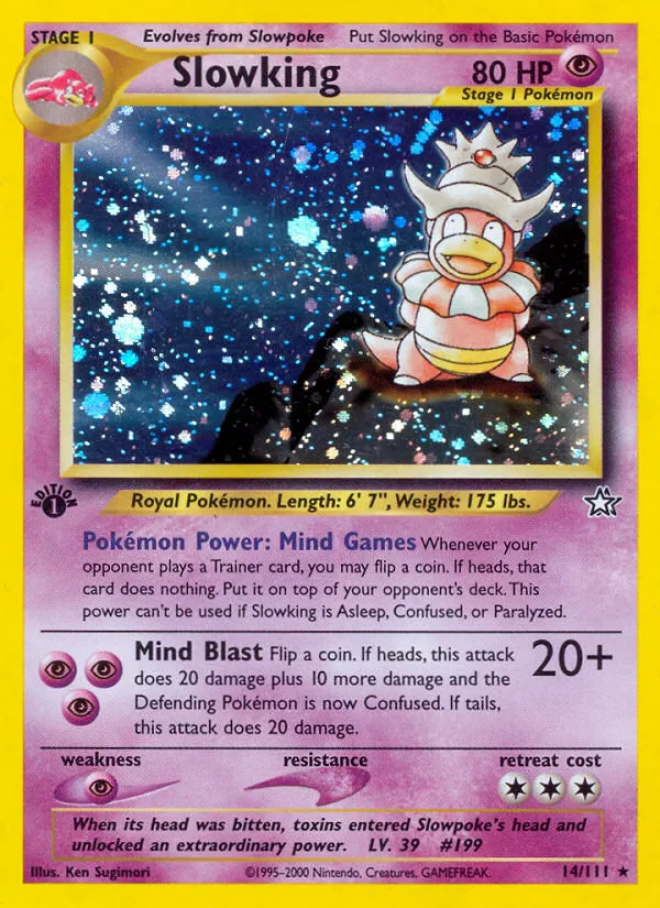 Slowking #14, Neo Genesis
