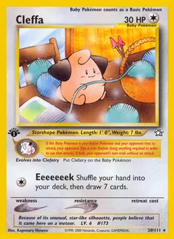 Cleffa #20, 1st Edition