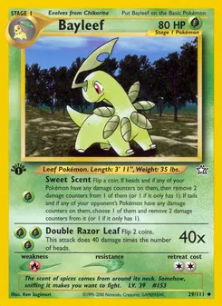 Bayleef #29, 1st Edition