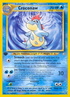 Croconaw #31, 1st Edition