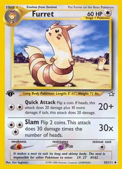 Furret #35, 1st Edition