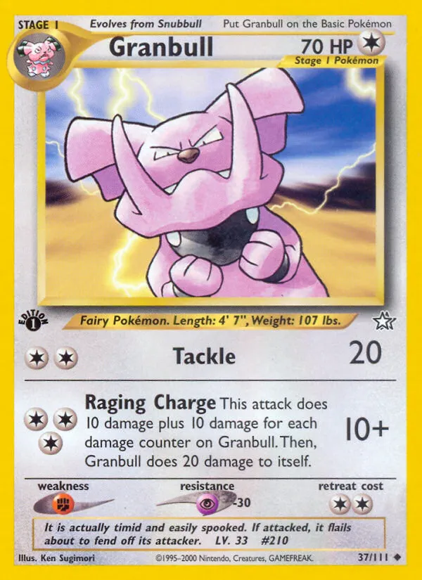 Granbull #37, Neo Genesis