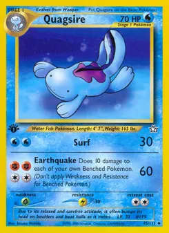 Quagsire #45, Standard